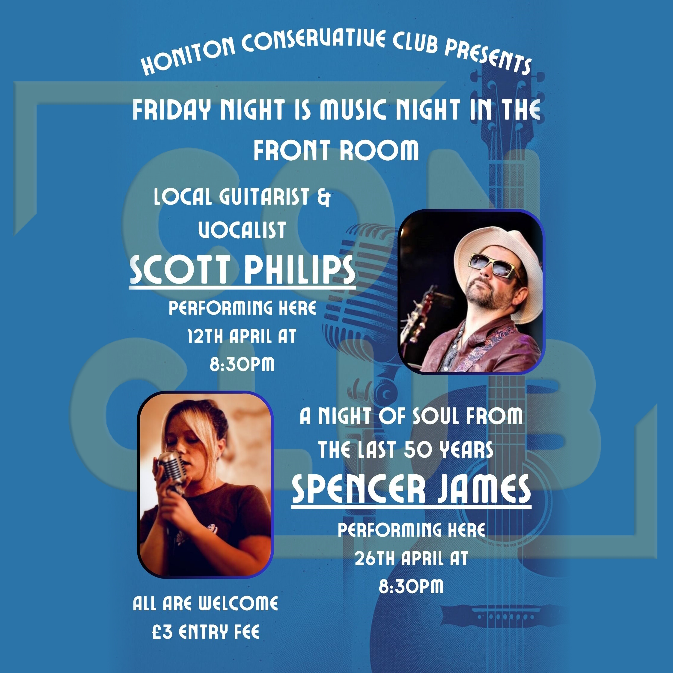 12th Apr. 2024: Friday Night Is Music Night with Scott Philips